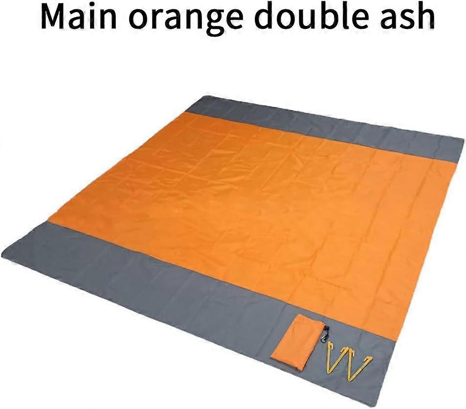 Beach Blanket With Corner Pockets Sandproof Oversized Beach Mat Waterproof For Picnics And Concerts