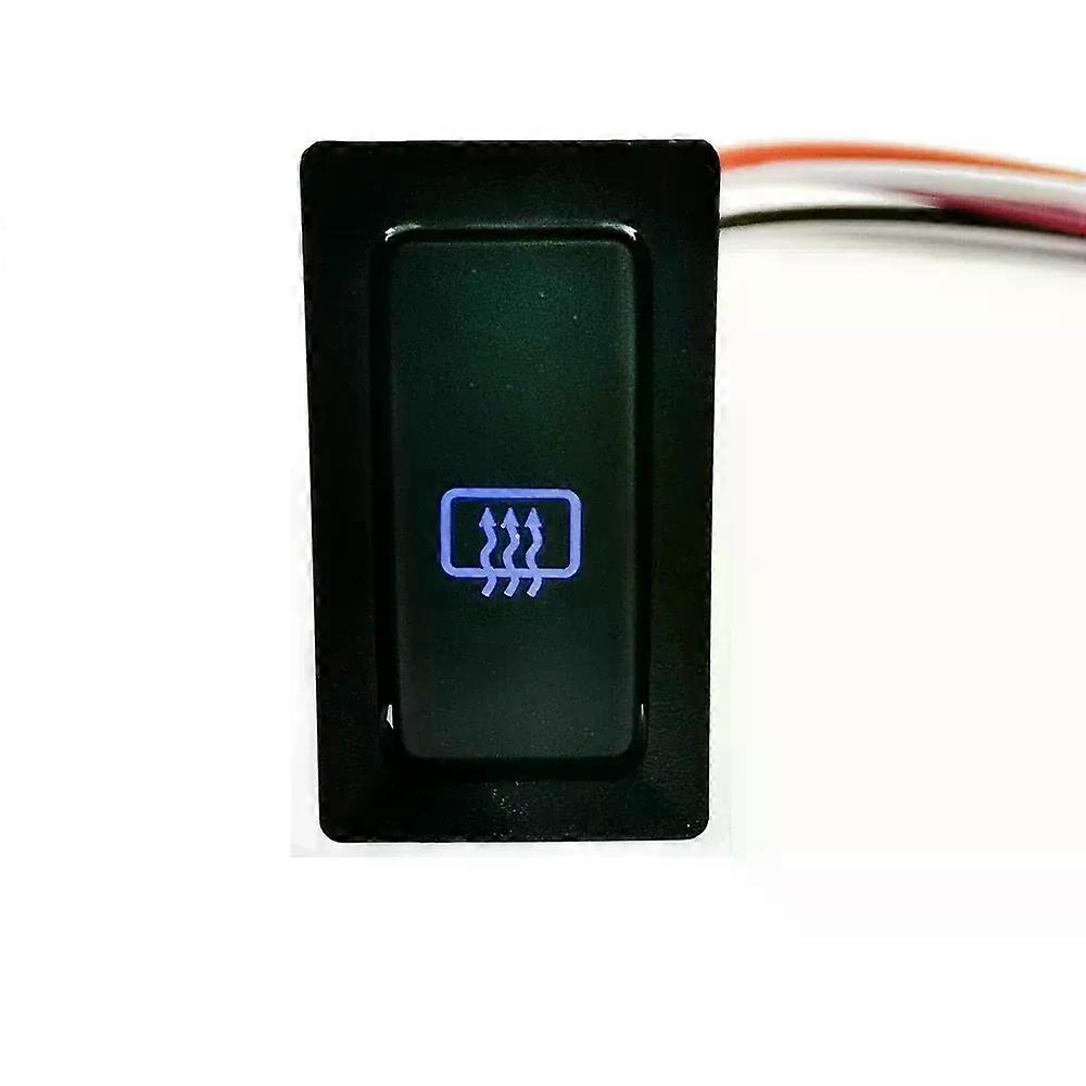 1Pc Auto LED Light Radar Fan Button front rear fog lights spotlights Button For Toyota FJ Land Cruiser LC95