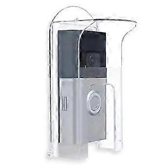 Transparent Plastic Doorbell Rain Cover Suitable for Ring Models Doorbell Waterproof Protector