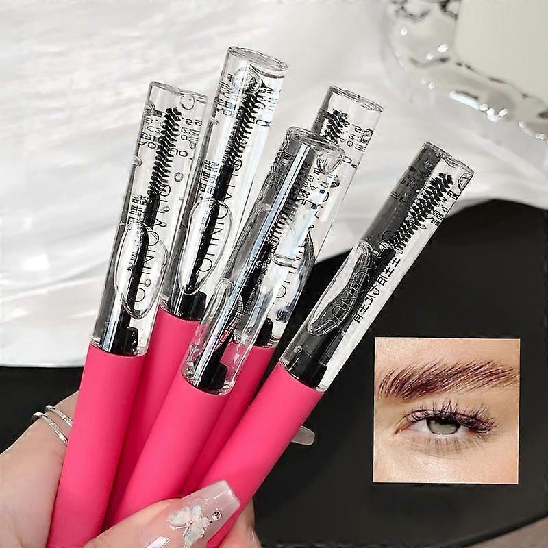 2 Pack Brow Gel with Fine Brush Applicator, Long-Lasting Hold, Natural Look, Non-Toxic Formula, Perfect for Eyebrow Shaping & Styling