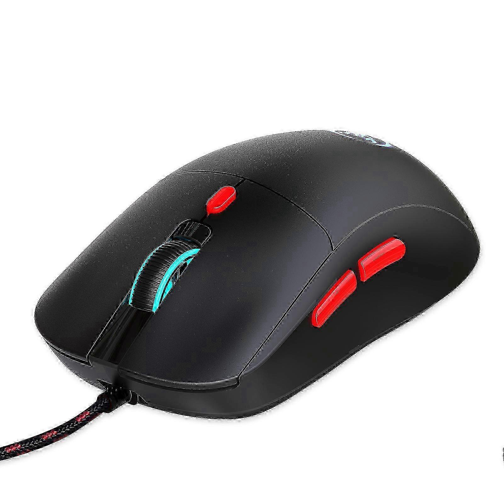 HXSJ X200 Wired Gaming Mice 6 Programmable Buttons Optical Mice with LED Ligh...
