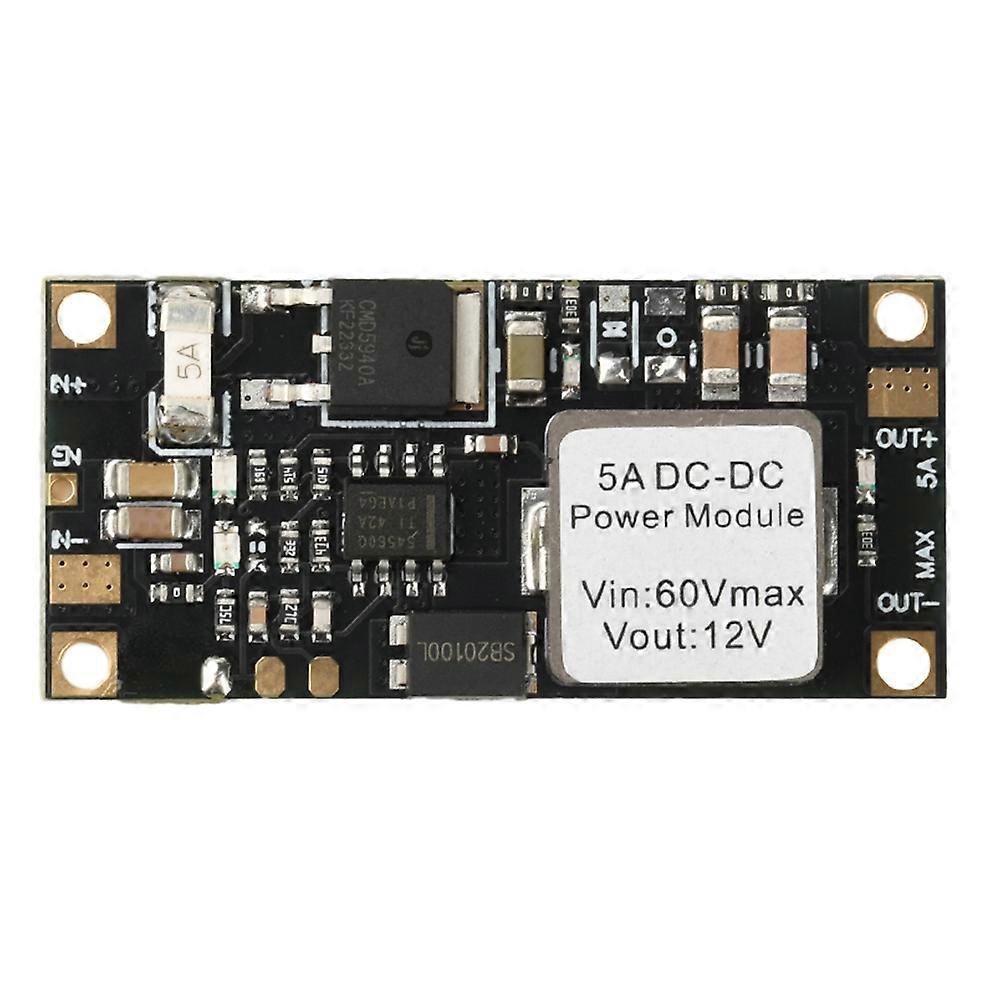 DC-DC 6.5V-60V to 5V Voltage Stabilizing Step-Down Module Mini-Low-Profile Buck Converter Power Supply 5V