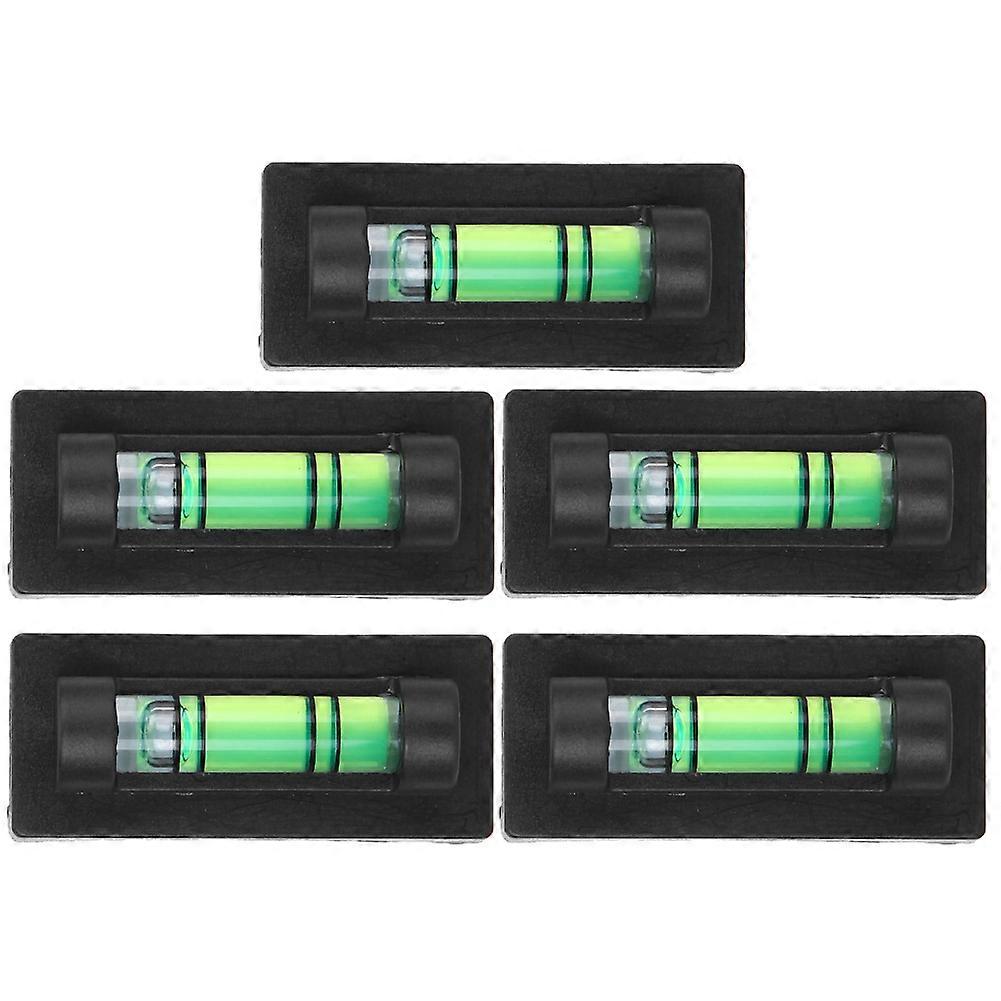 5PCS Mini Plastic Bracket Level Black EcoFriendly Adjusting Camera Tripod Horizontal
