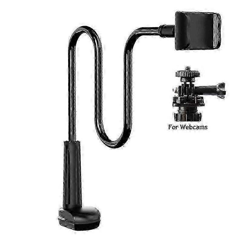 z Portable Adjustable Cellphone Clamp Bracket Lazy Stand Retractable Phone Holder