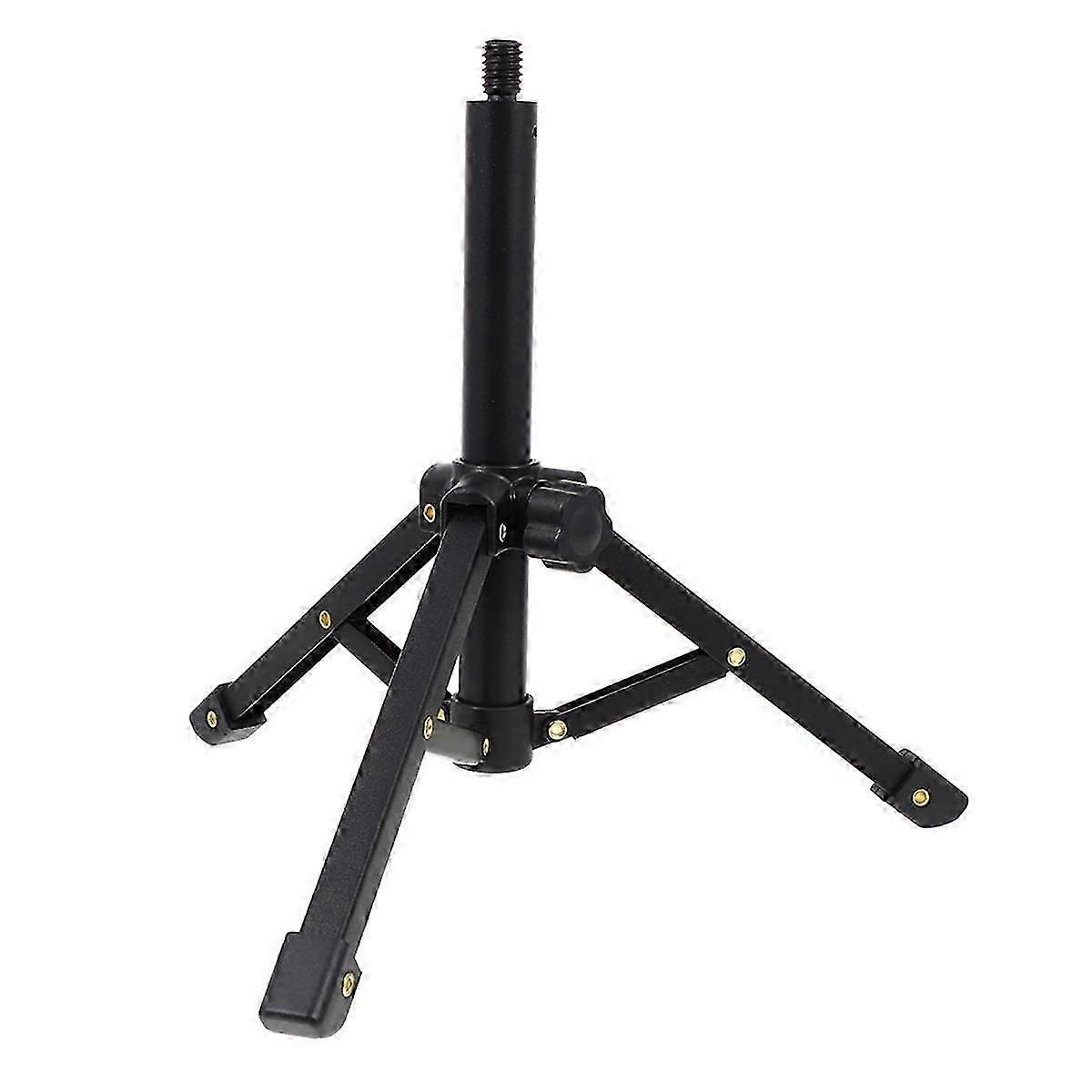 unique Portable Microphone Stand Desktop 1/4 Tripod Table Stand Adjustable Mic Stand Mic Clip Holder Bracket