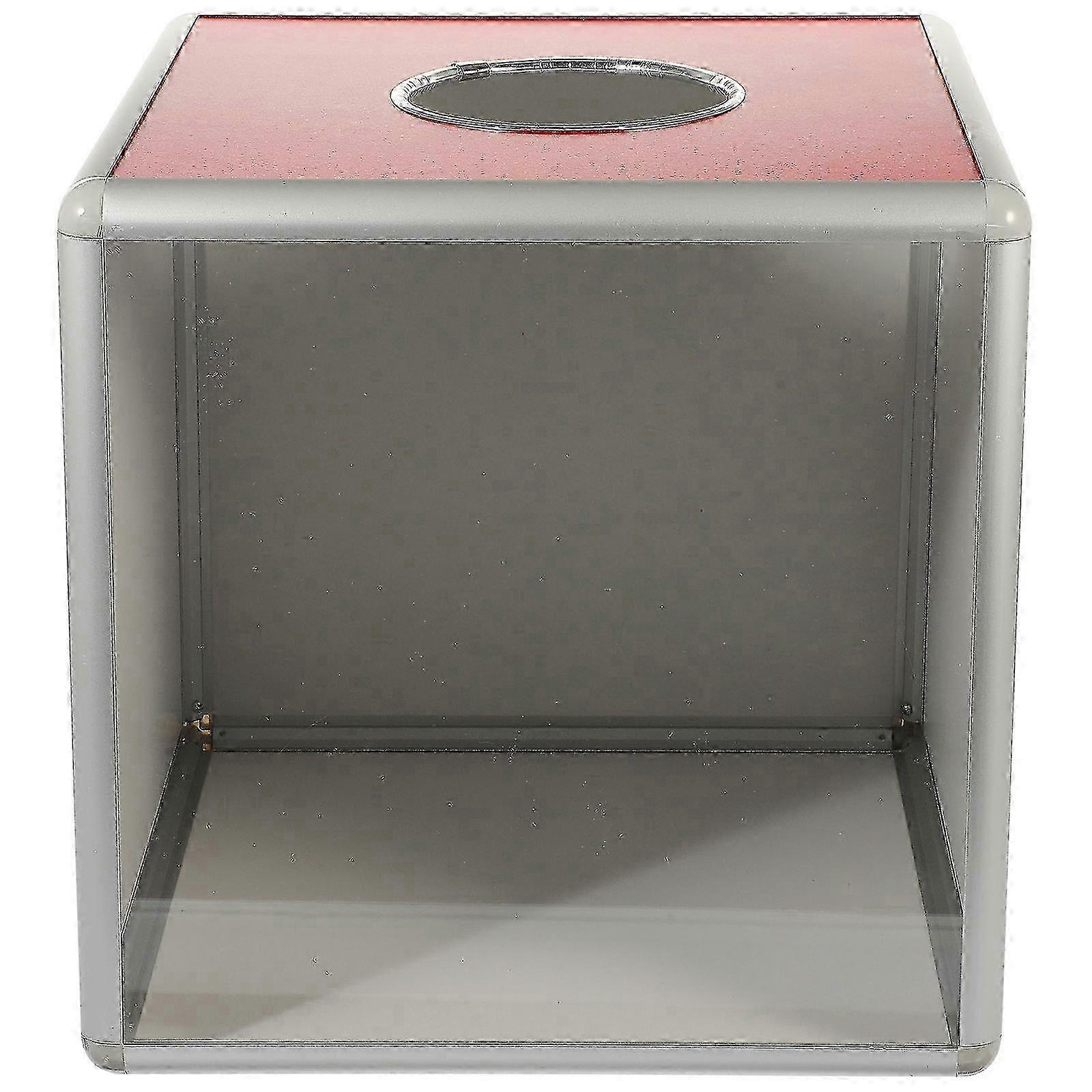 Multi-function Ballot Box Transparent Donation Box Meeting Lottery Box Raffle Accessory