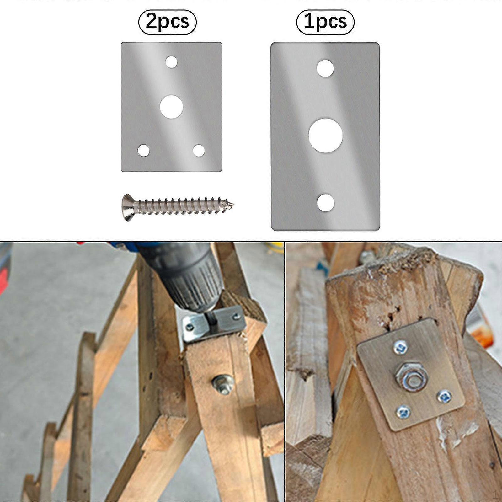 Step Ladder Reinforcement Fixing Sheet Stabilizer Sturdy Steel Plate for Stepladder Household