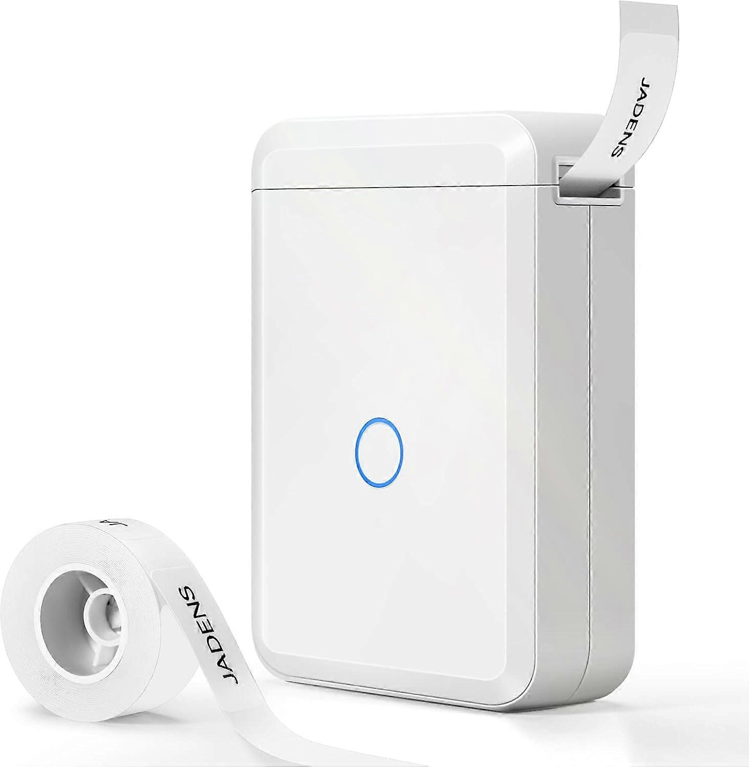 Label Maker Machine with Tape, Portable Bluetooth Thermal Label Printer for Storage, Office, Home, Organizing, Mini Label Sticker Maker