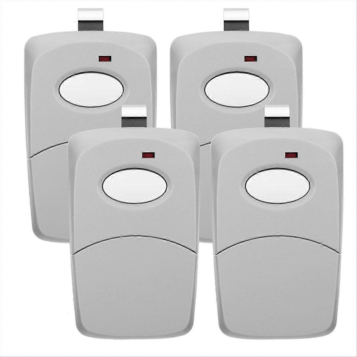 4 Pcs 1 Channel Gate Opener Remote for Multi Code 308911 Linear MCS308911 300MHz Garage Door Opener