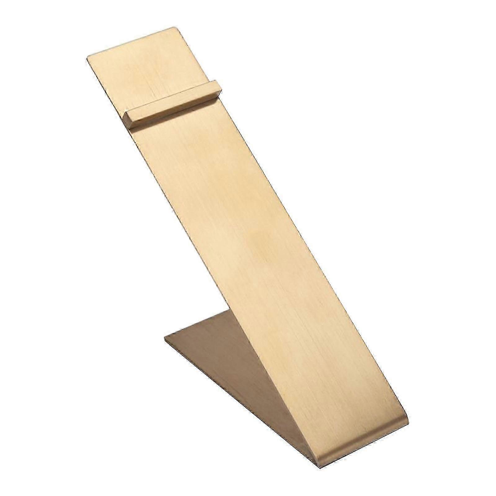 Rustfrit stål Shoe Display Stand Rack Holder Til Sko Shop Tøjbutik