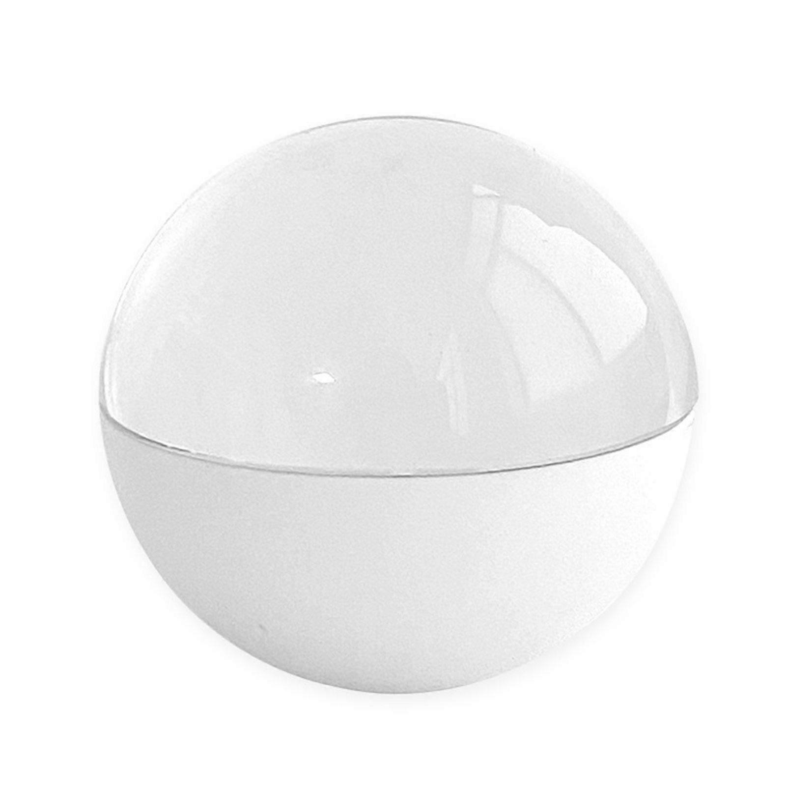 Hypnotics Crystals Ball Display Combining Shatterproof ABS Frame And Glass Surfaces For Creative Environment Setups  White