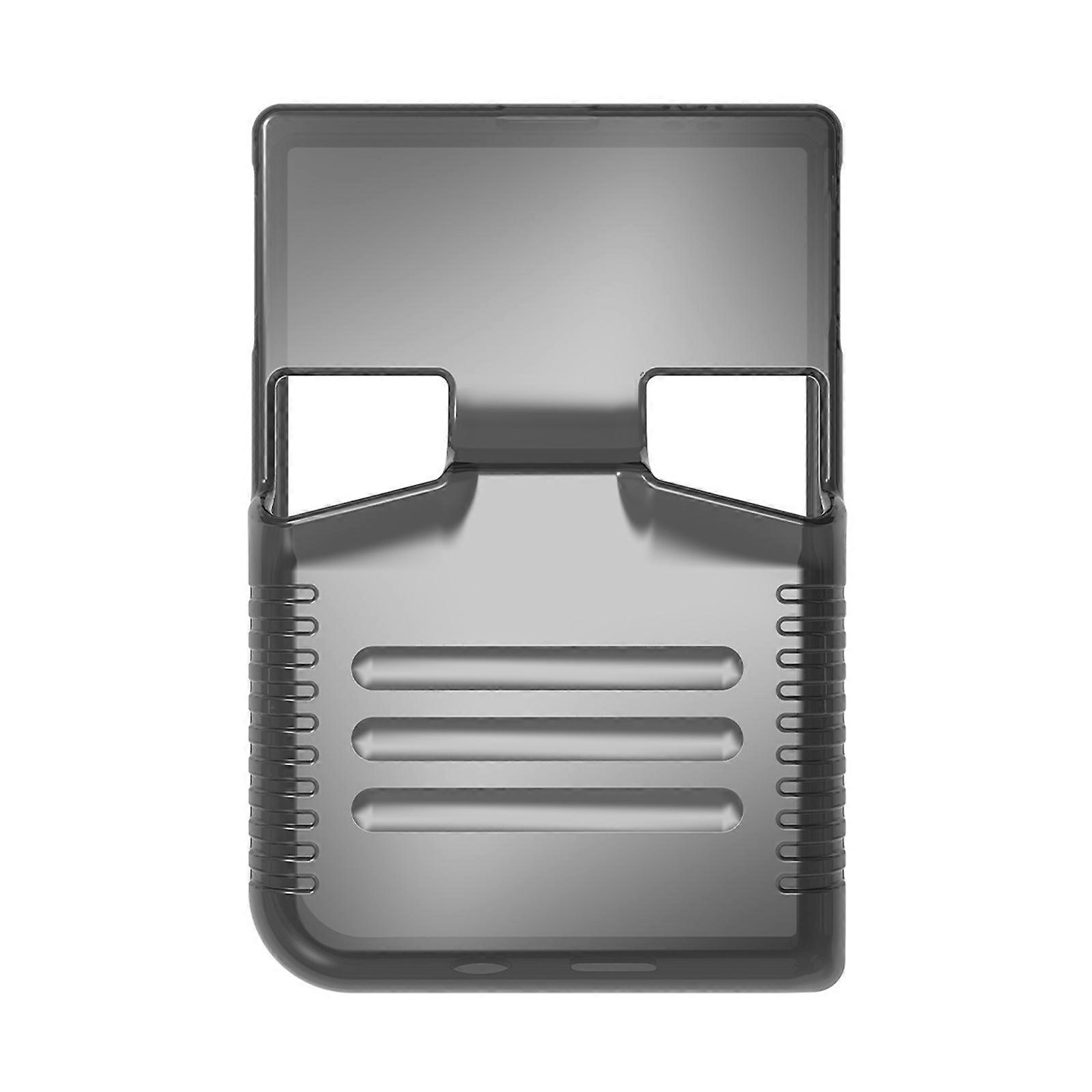 Easy To Clean Skin Shell Cover TPU Sleeve for RG 40XXV Handheld Game Device Antislip Ensures Full Functionality Comfort  Transparent black