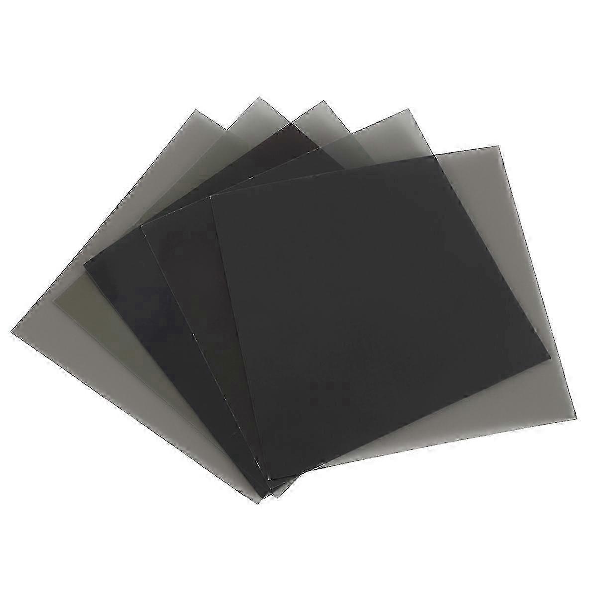 Linear Polarizer Film LCD/LED Polarized Filter Polarizing Film for Polarization Photograph 10X10cm ,