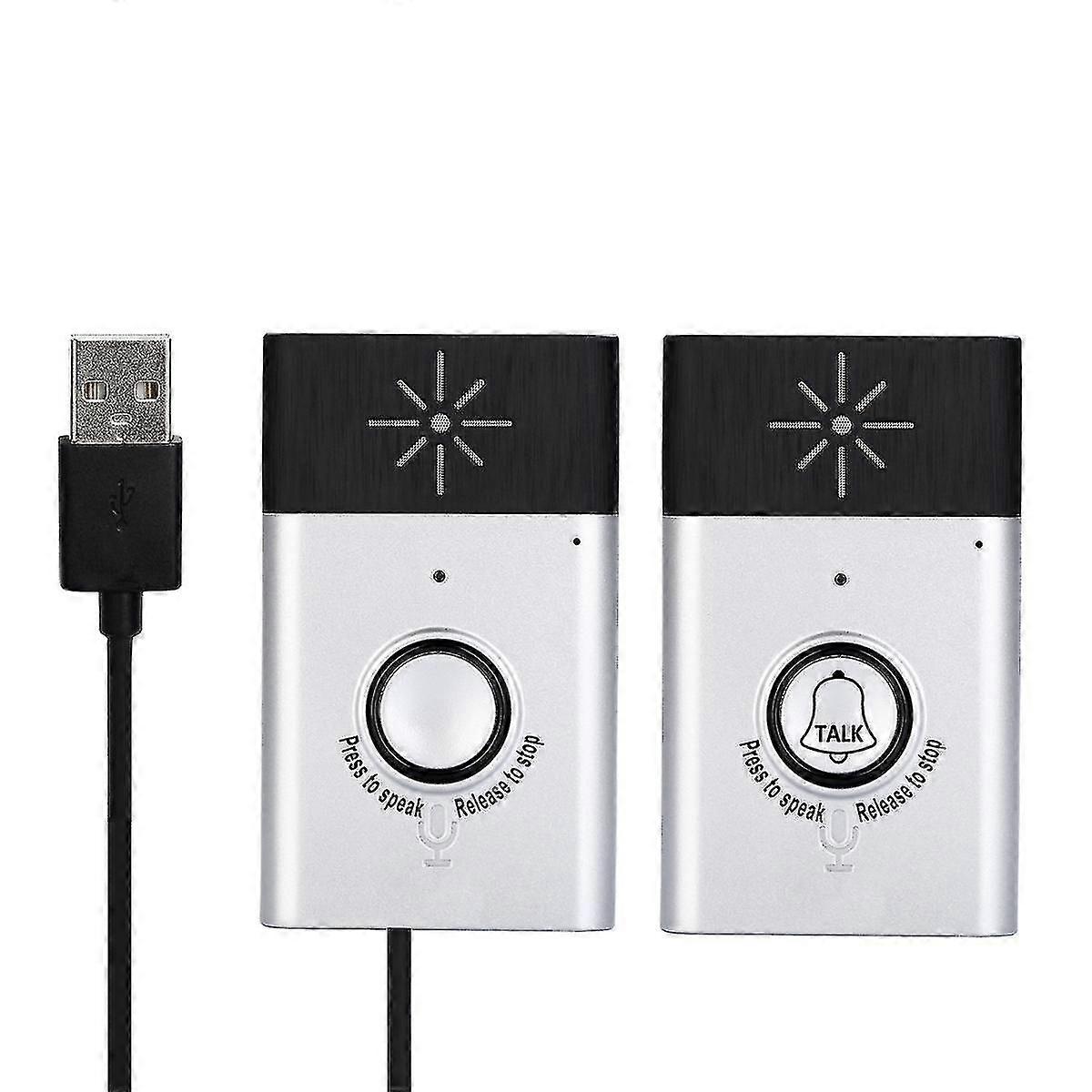 Wireless Intercom Doorbell Home Voice Intercom Doorbell Support Toveis Intercom Profesjonell penetrasjon