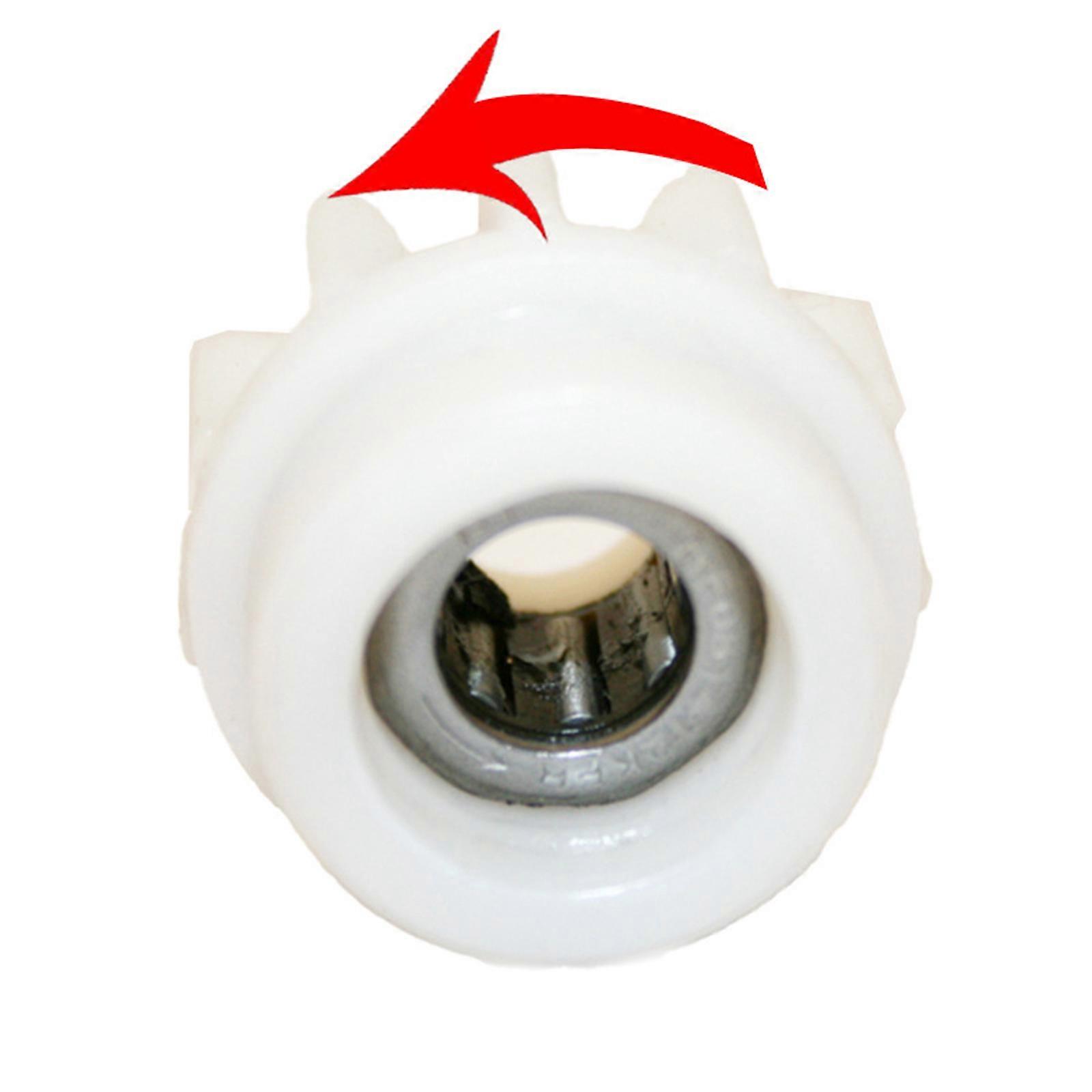 3 יחידות מגב דלי דוושת מטאטא מסתובב ציוד אחד דרך מצמד מיסב החלפת ספין גלגל שיניים למגב אוניברסלי תיקון חלק לבן