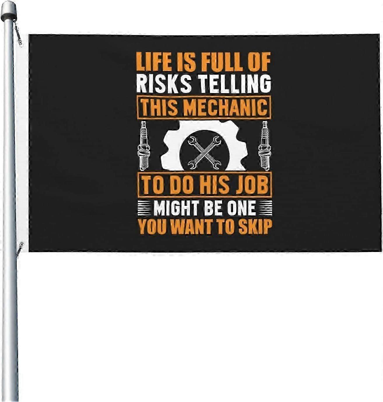 Lifeis Full Of Risks Telling This Mechanic Flag Mode A-2025