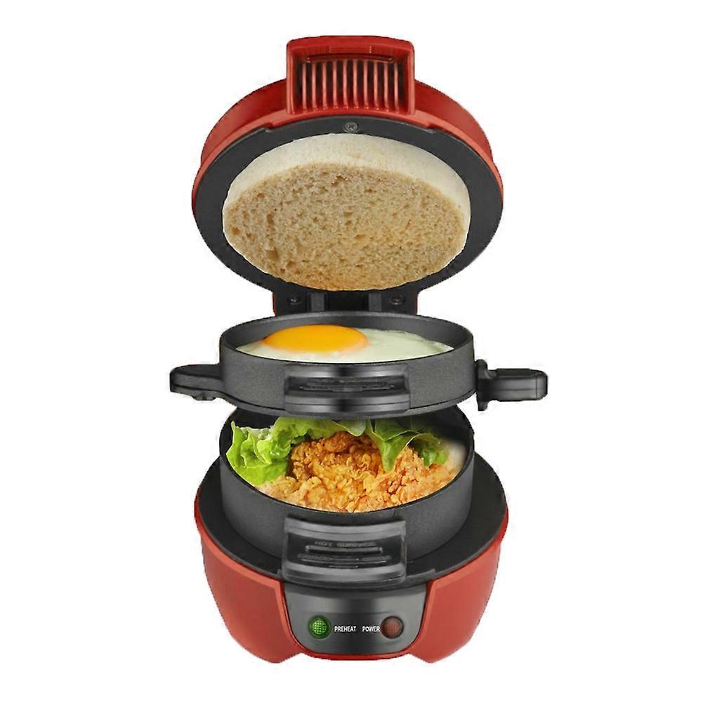 Hamburger Omelette Steak Breakfast Sandwich Machine EU Plug