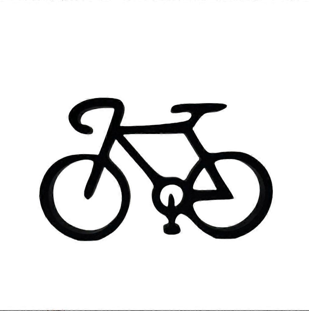 Minimalistic Bicycle Sculpture Frame | Bicycle Silhouette