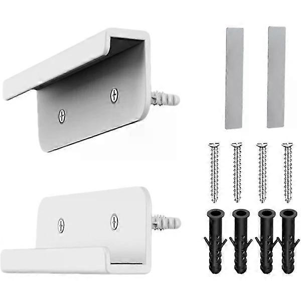 Wall Mounted Laptop Shelf | Tablet Holder With Adhesive Back | Smartphone Wall Mount