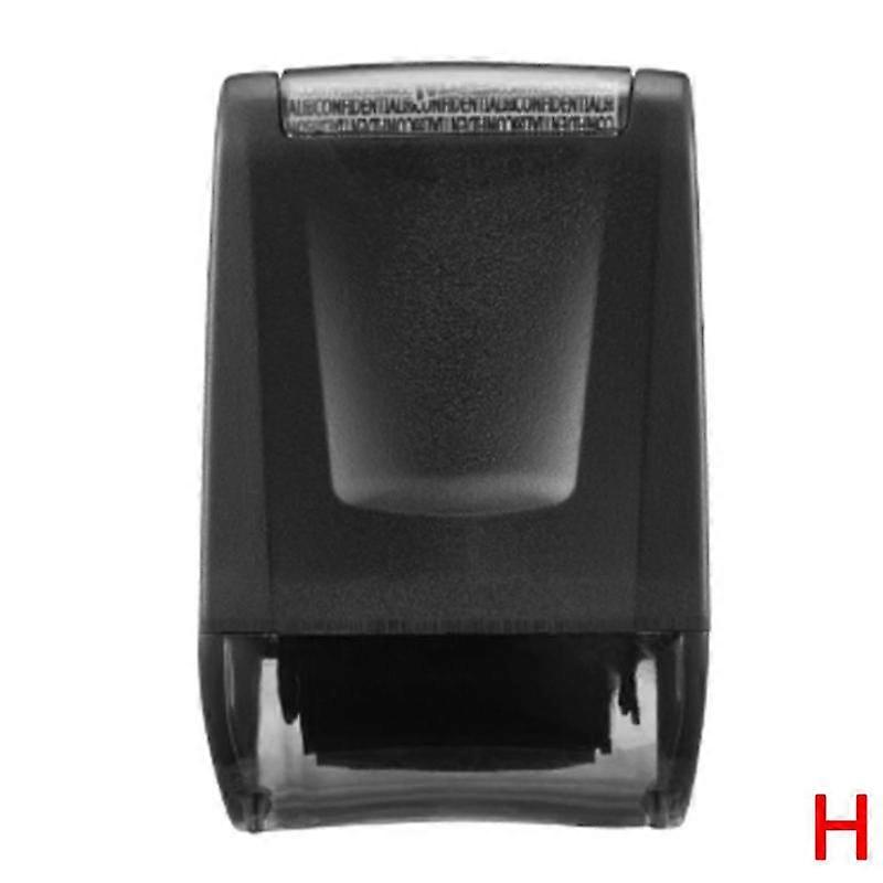 Identity Theft Protection Roller Stamp Easy Slide Security Roller for Confidential Documents Eco Friendly Paper Shredder Substitute