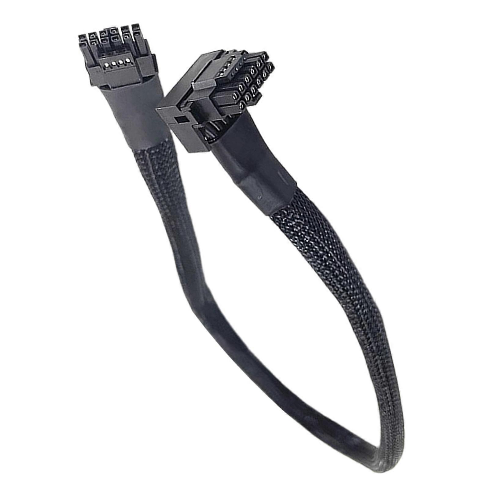 12VHPWR 16PIN to 12+4P Module Cable Graphics Card ATX3.0 16AWG Ethernets Cable 16AWG Fast Signal Transfer Multicolor