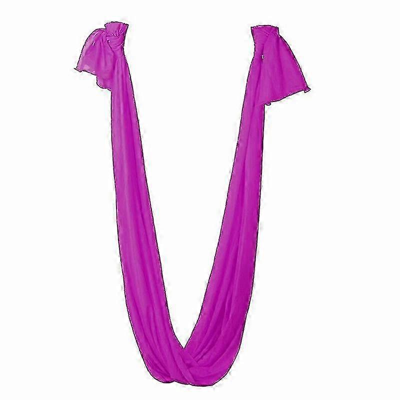 Aerial Yoga Hammock Set with Silk Sling and Inversion Trapeze for Fitness