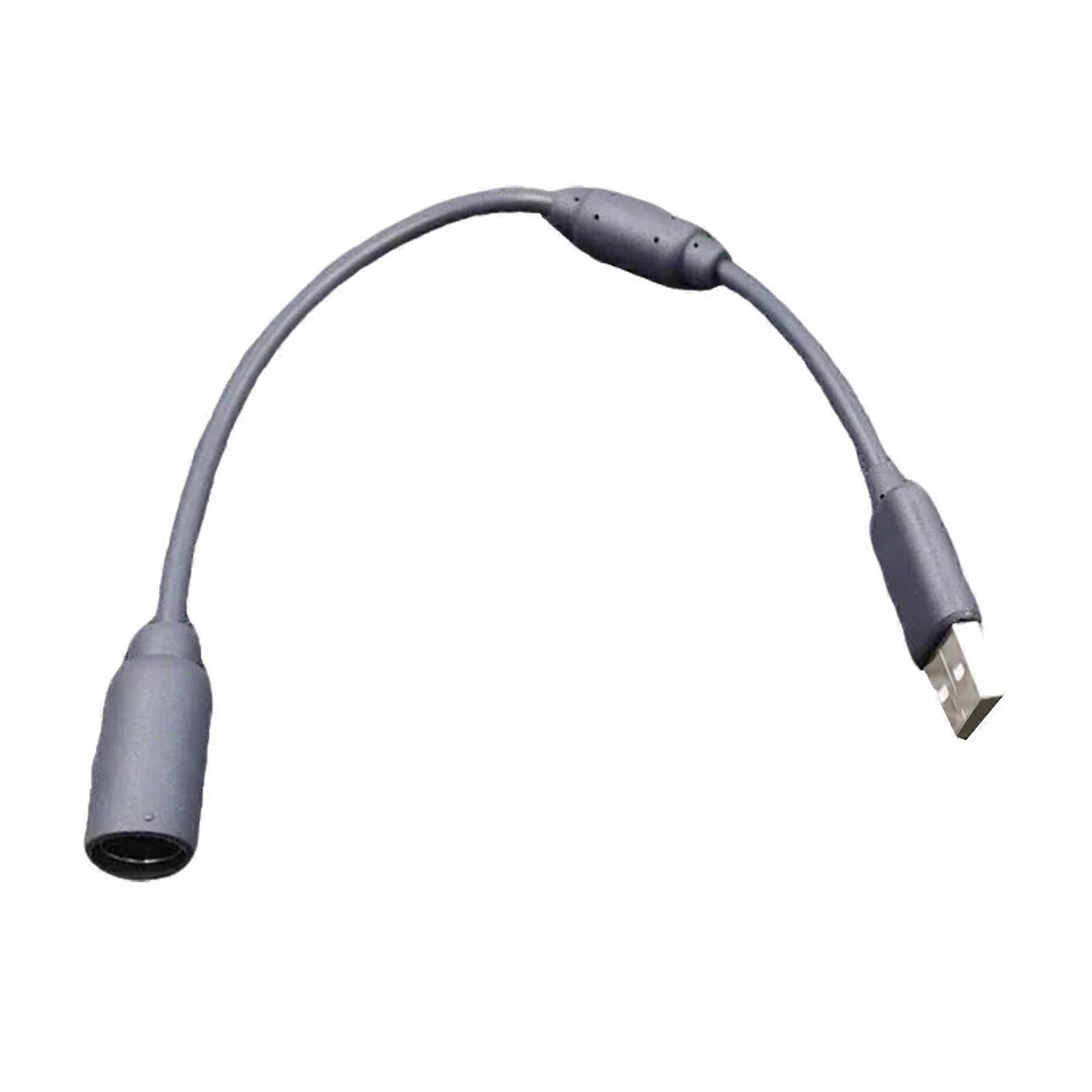 Replacement Extension Cord for Controller USB Breakaway Cable Dongle Adapter Converter Cable Connection Cord  Gray