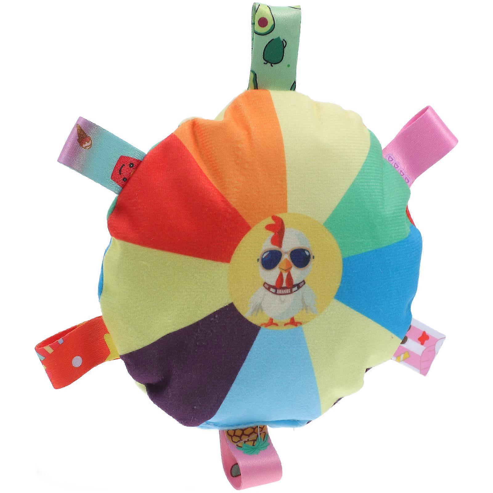 Puppy Chew Toy Plush Flying Disc for Interactive Teeth Cleaning 1 Piece