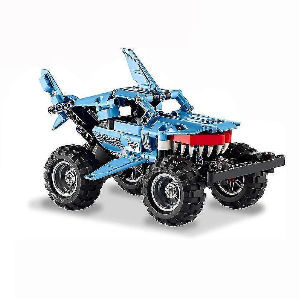 Tilbaketrekkbar hai-monstertruckleke for gutter og jenter i alderen 7 år