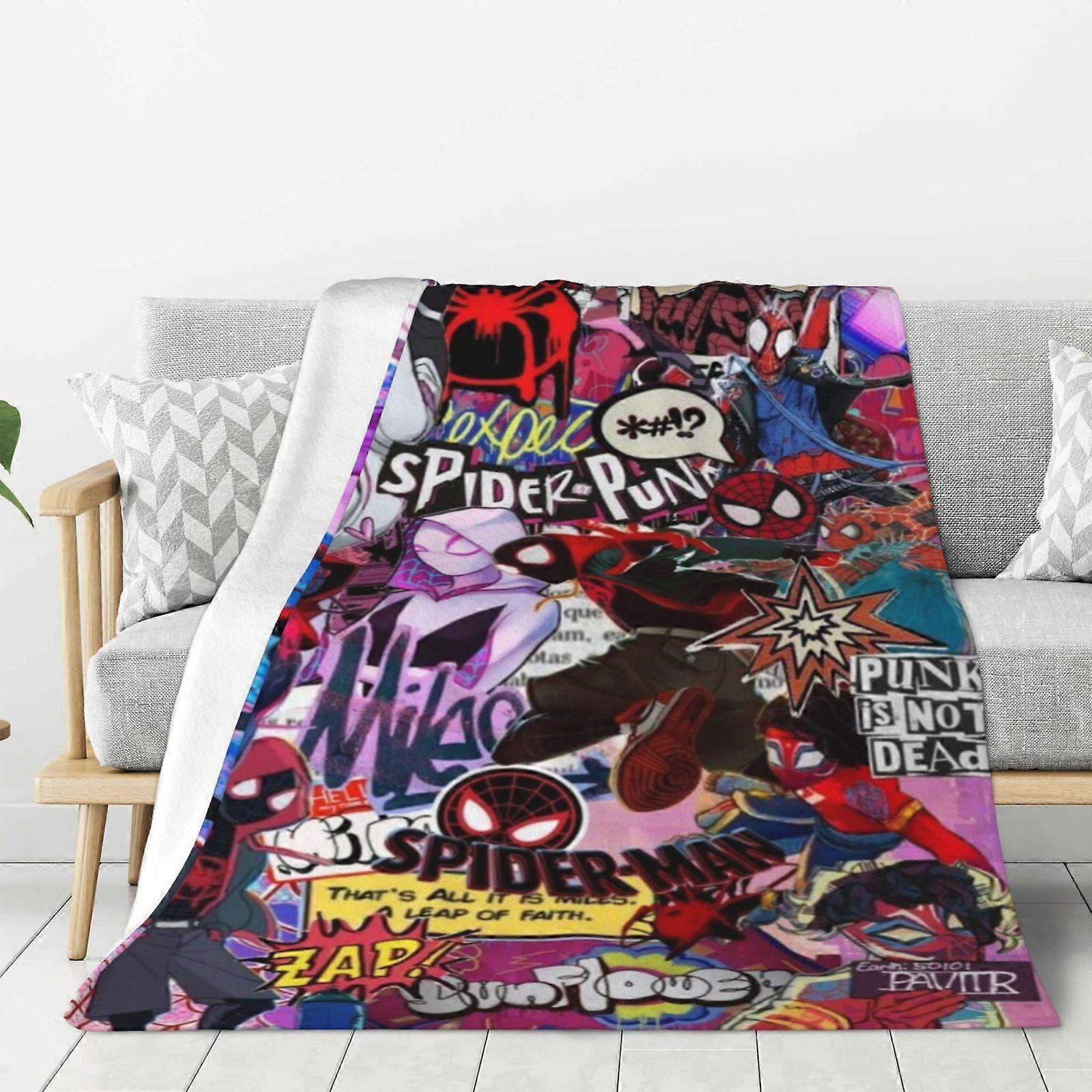 Spiderman fleecefilt supermjuk mysig pläd, barnsängkläder - supermjuk 40"x30"