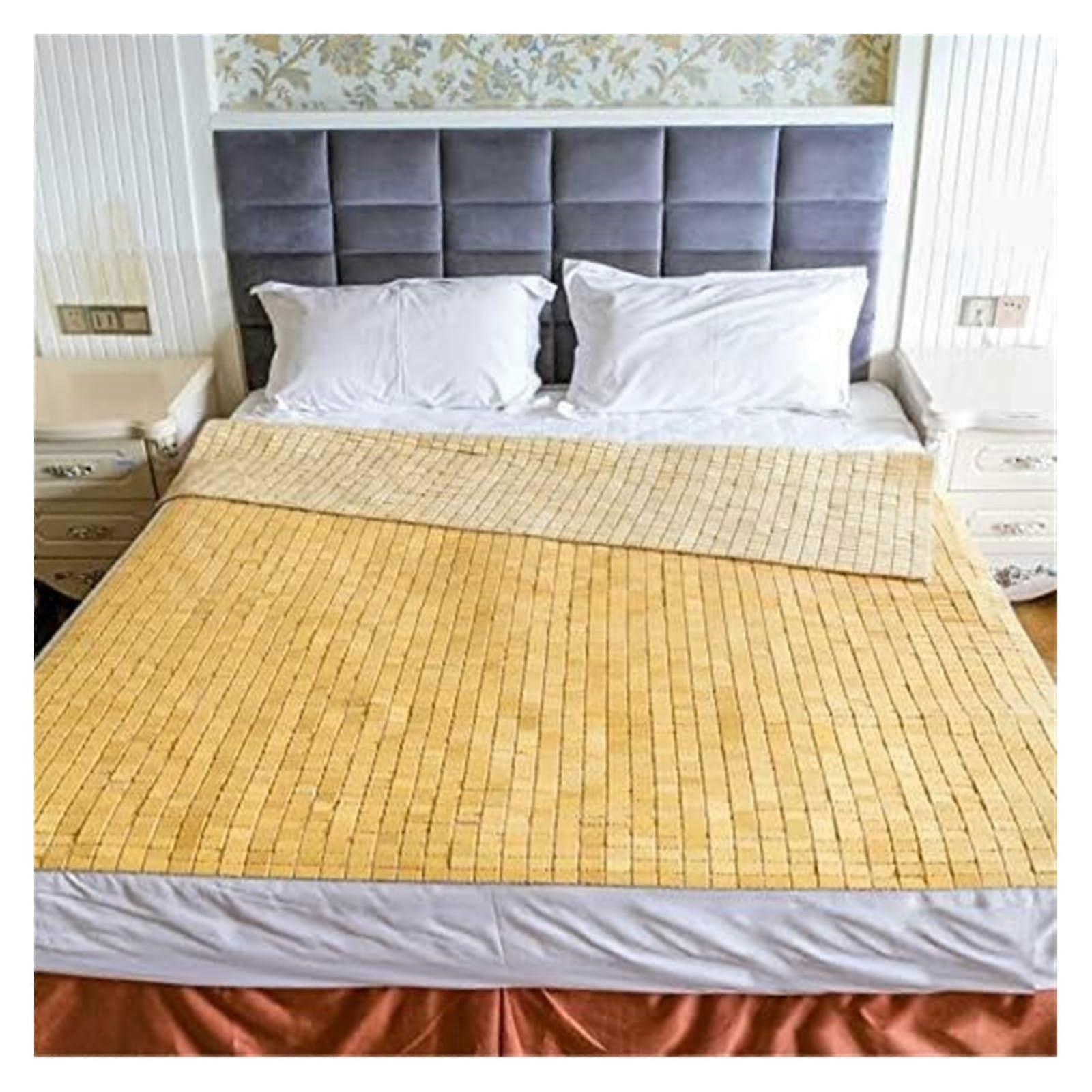 Cooling Mattress Pad with Breathable Cooling Surface, Foldable Summer Sleeping Mat 59x75in for Bedroom and Dorm