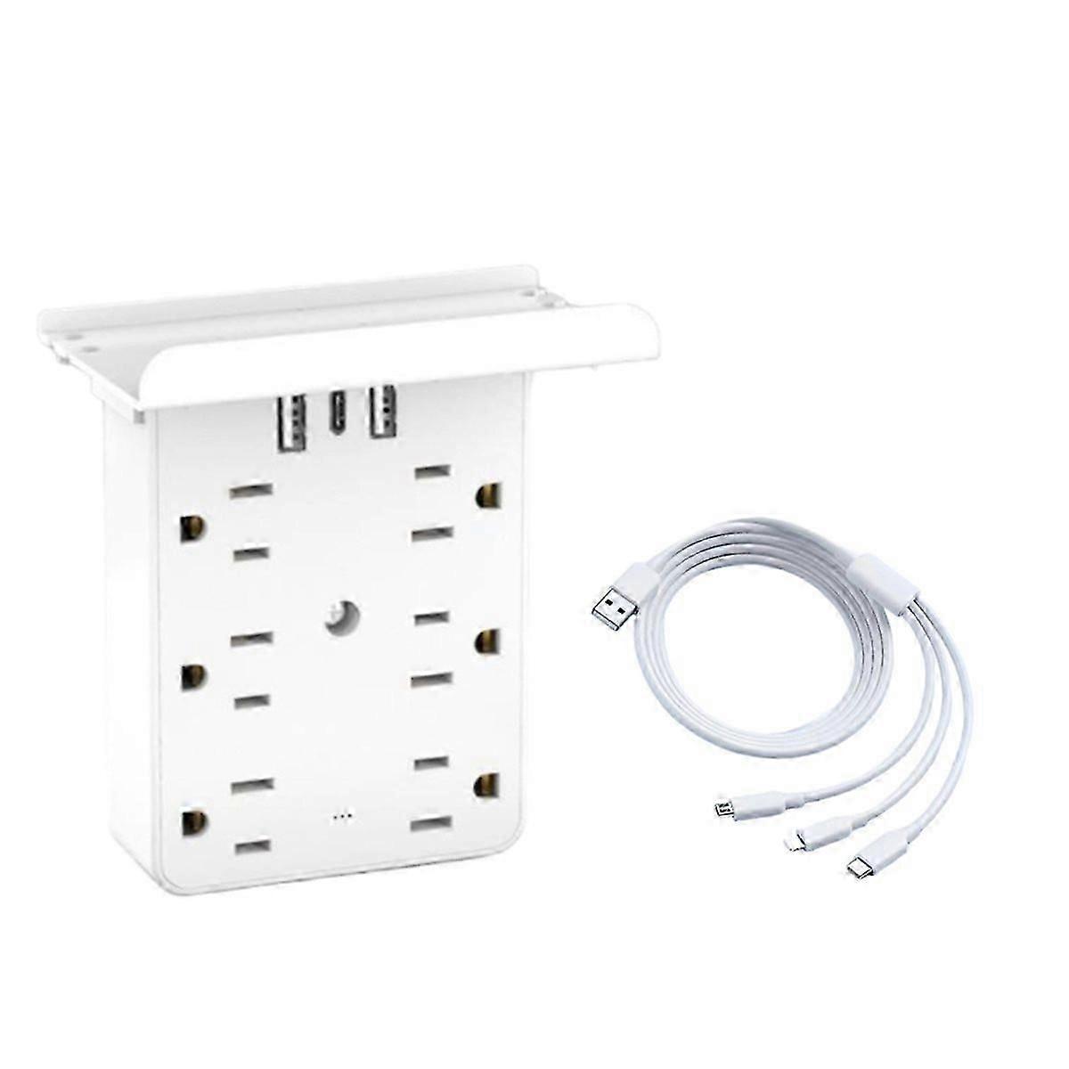 Multi-Plug Outlet with Night Light