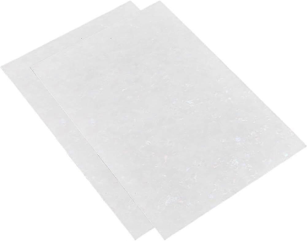 2pcs Shell Abalone Shell Sticker Colored Porcelain Membrane PVC Imitation Abalone Shells Self-Adhesive Paper Rectangle Beige Abalone Veneer Sheets for