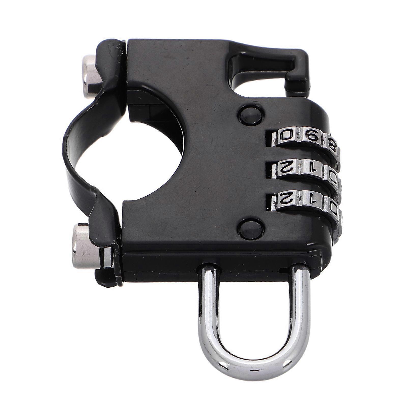 Universal Lock Combination Lock for Motorcycle 4Pcs Outdoor Security