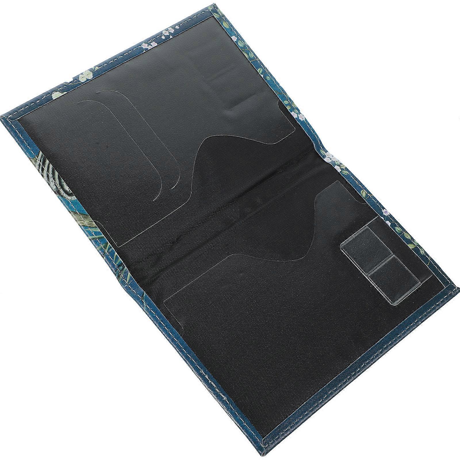 Passport Protector PU Cover for Storage and Card Holding