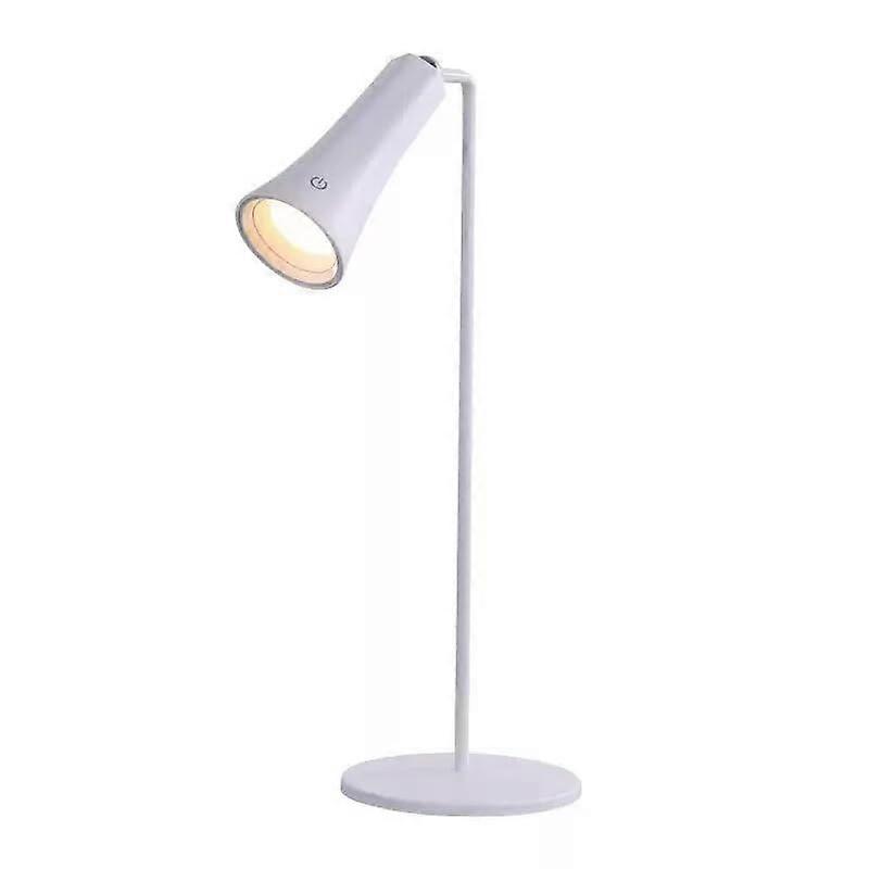 LED Desk Lamp with 4 Lighting Modes, USB Rechargeable Clip On Reading Light, EyeCaring Adjustable Brightness