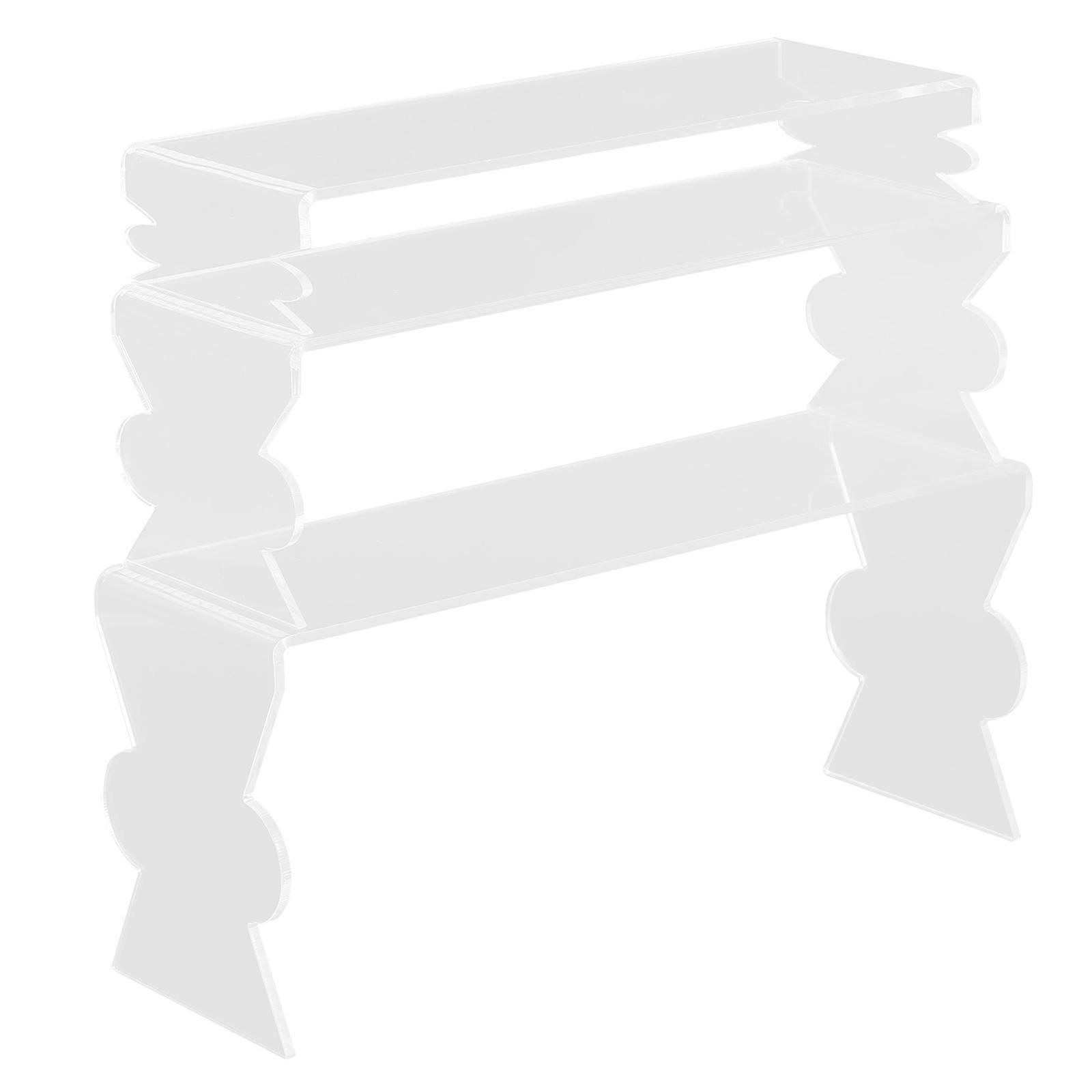 Clear Acrylic Cupcake Display Rack for Storage Use 6Pcs Display Stand