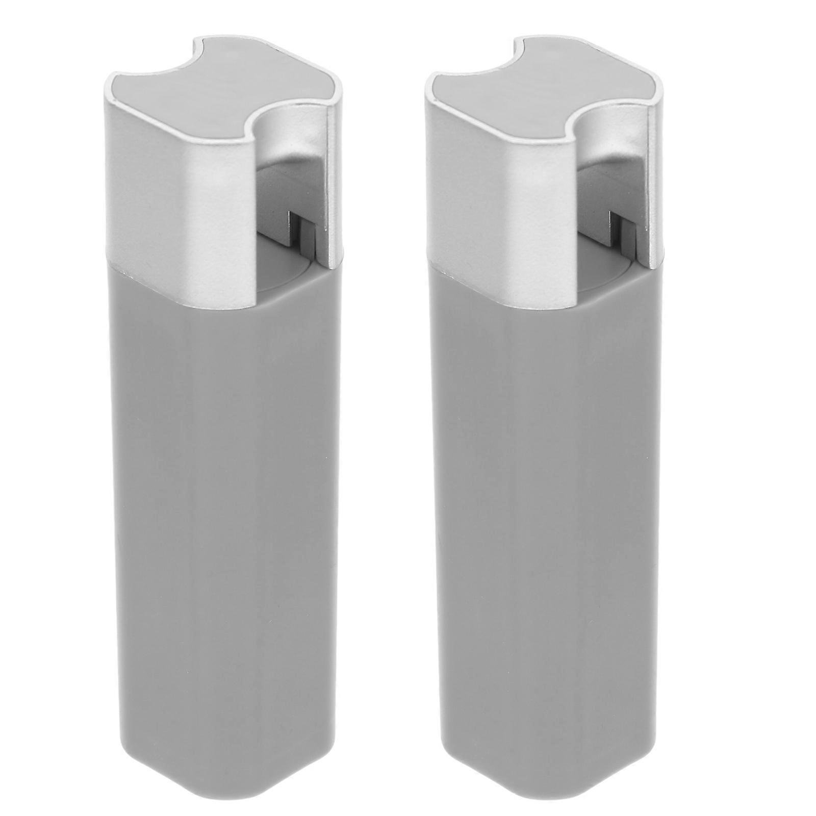 Grey Plastic Blind Cord Pull Drop 2Pcs for Curtain Blind Repairs