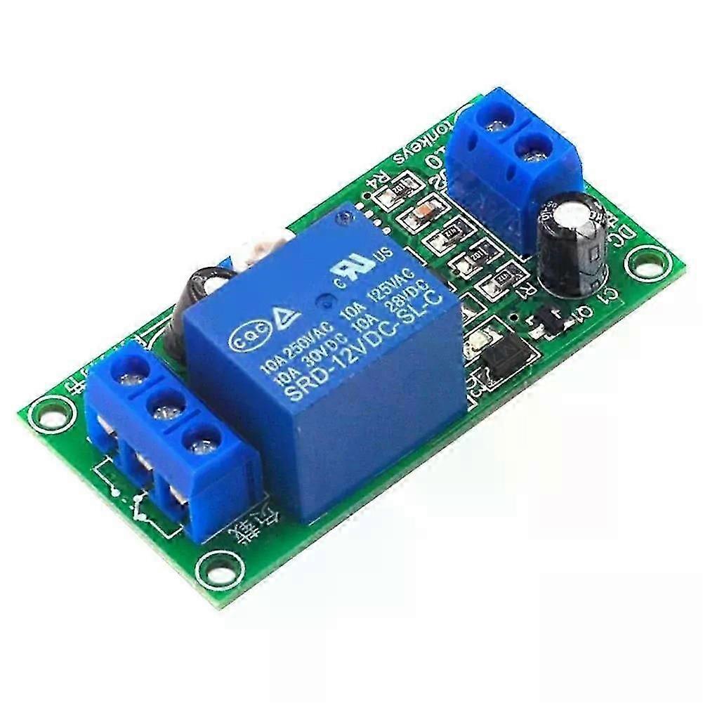 12V DC Time Delay Relay Module Seconds Adjustable Timer Switch Board Turn On Delay Turn Off Switch Module