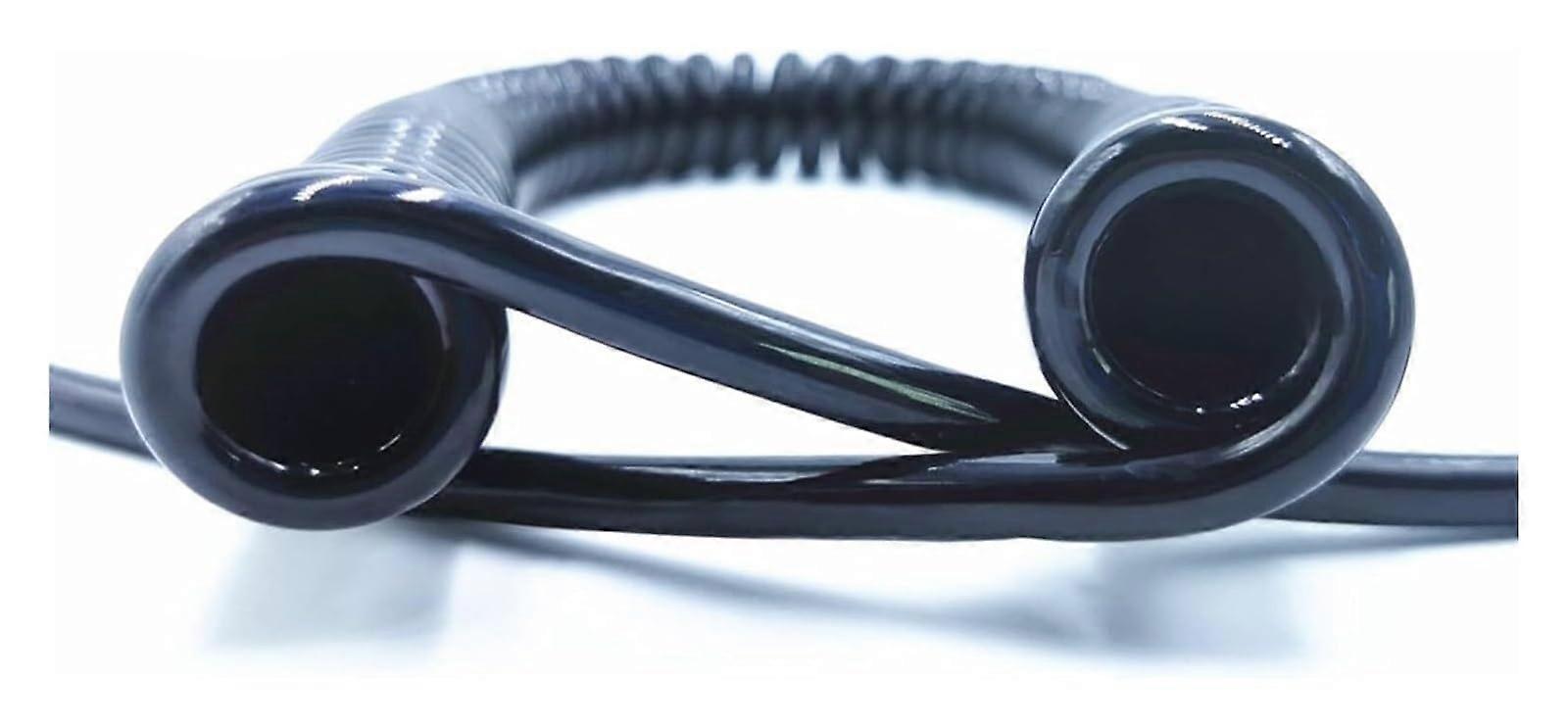 Spiral Coil Cable 5 Core 18AWG Telescopic Wire with Flame Retardant PU Sheath for Power and Data