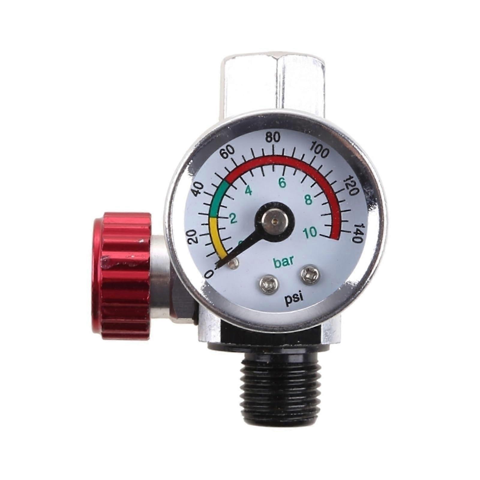 Air Compressor Pressure Regulator with Gauge for Pneumatic Tools and Precise Pressure Control