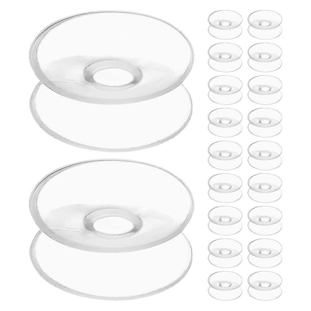 Transparent Double Sided Suction Cups Double Sided Suction Cups for Home 20Pcs