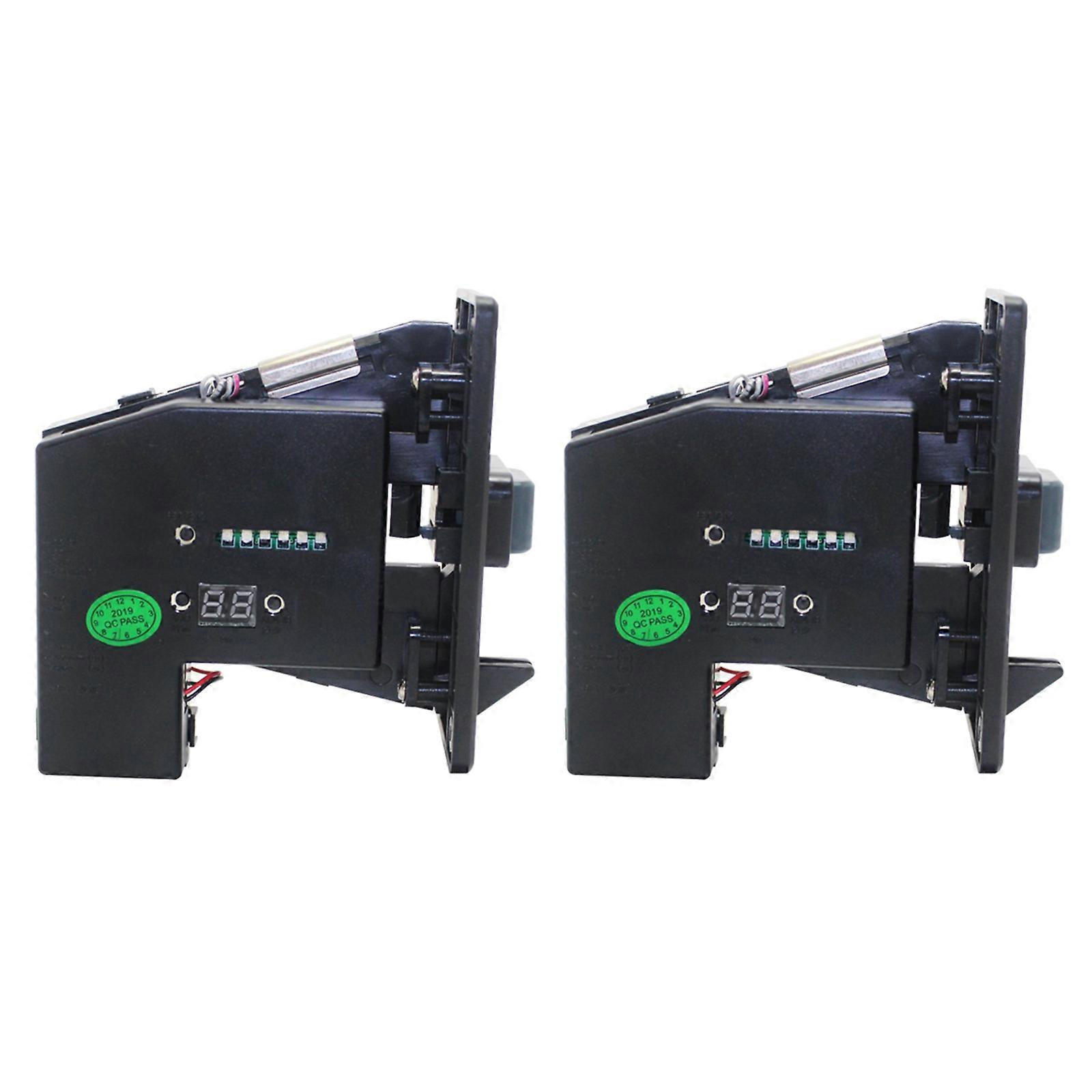 Coin Validation Device For Entertainment And Commercial Use Supporting Multiple Currency And Metal Design Multicolor