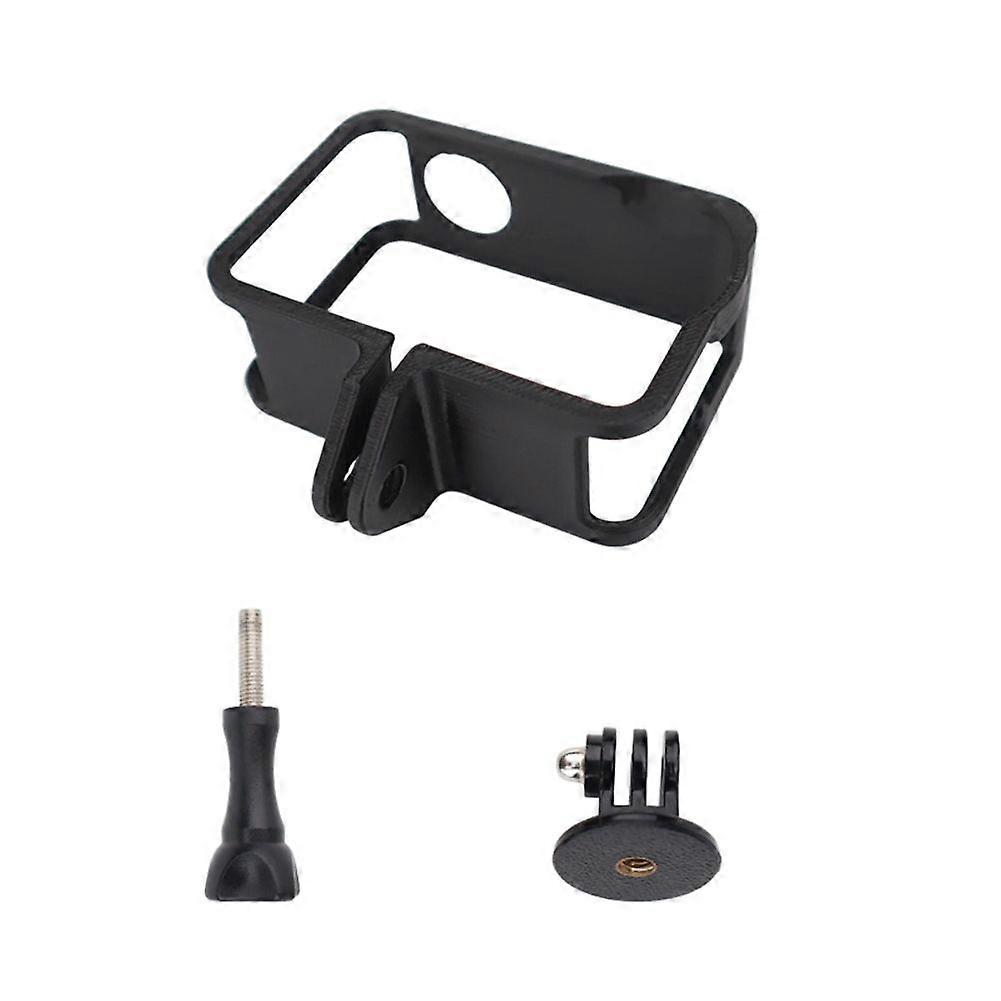 For DJI OSMO Action 6 Expansion Frame Adapter Tripod Mounting Protective Frame Scratch-Resistant & Drop-Proof Black