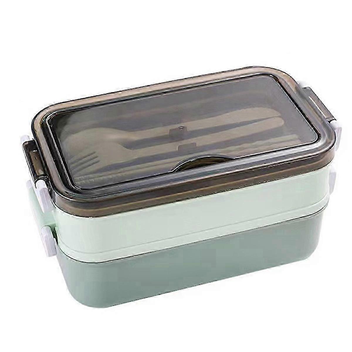 Bento Box for Students Kids Office Workers Green