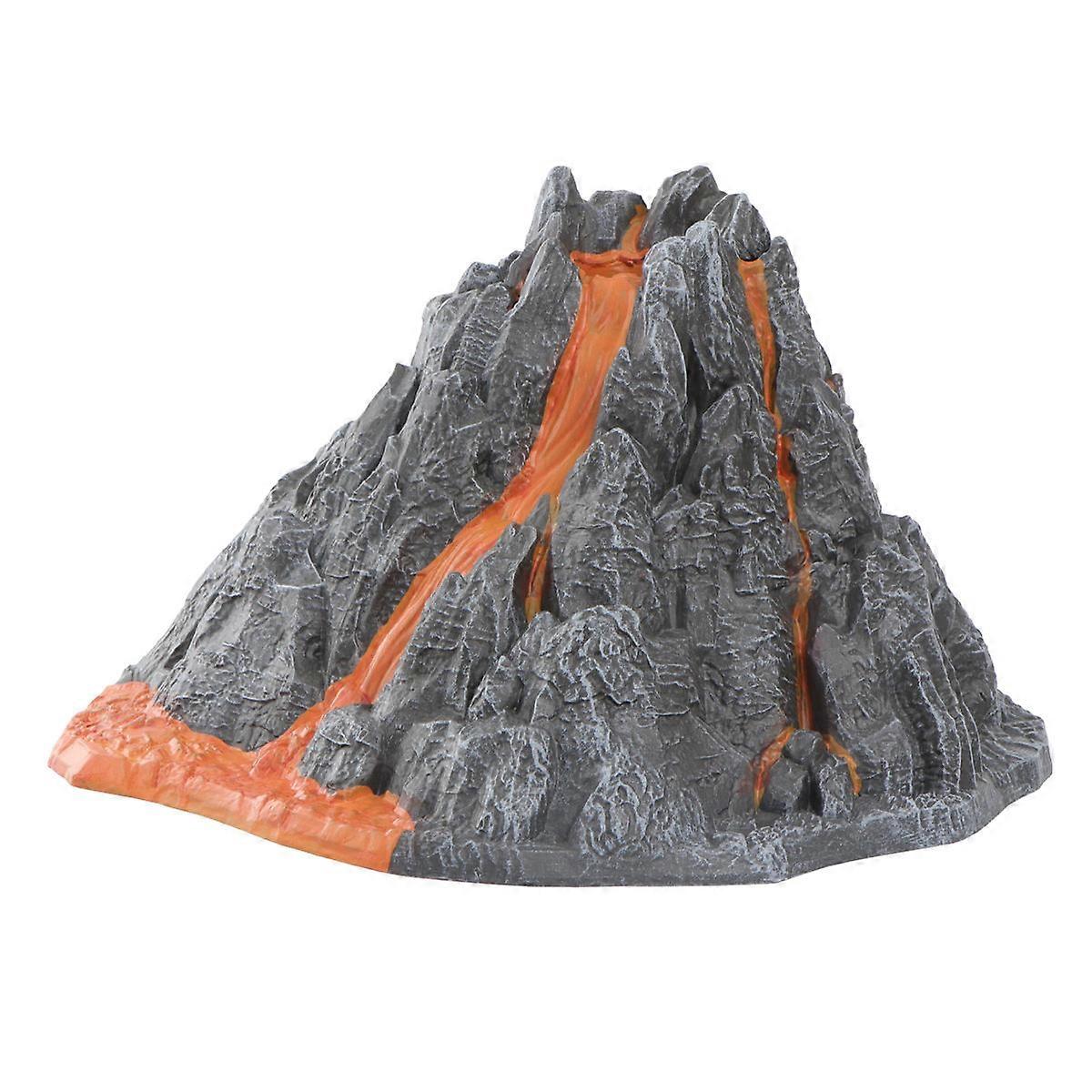 Volcano Decor Plastic Simulation Volcano for Mist Spraying Model