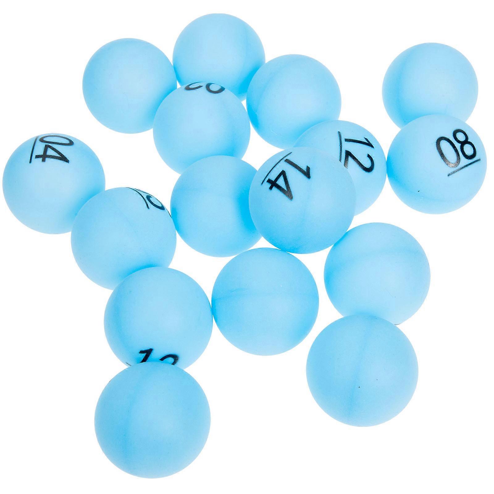 Party Balls Numbered Balls for Raffle 16Pcs Game