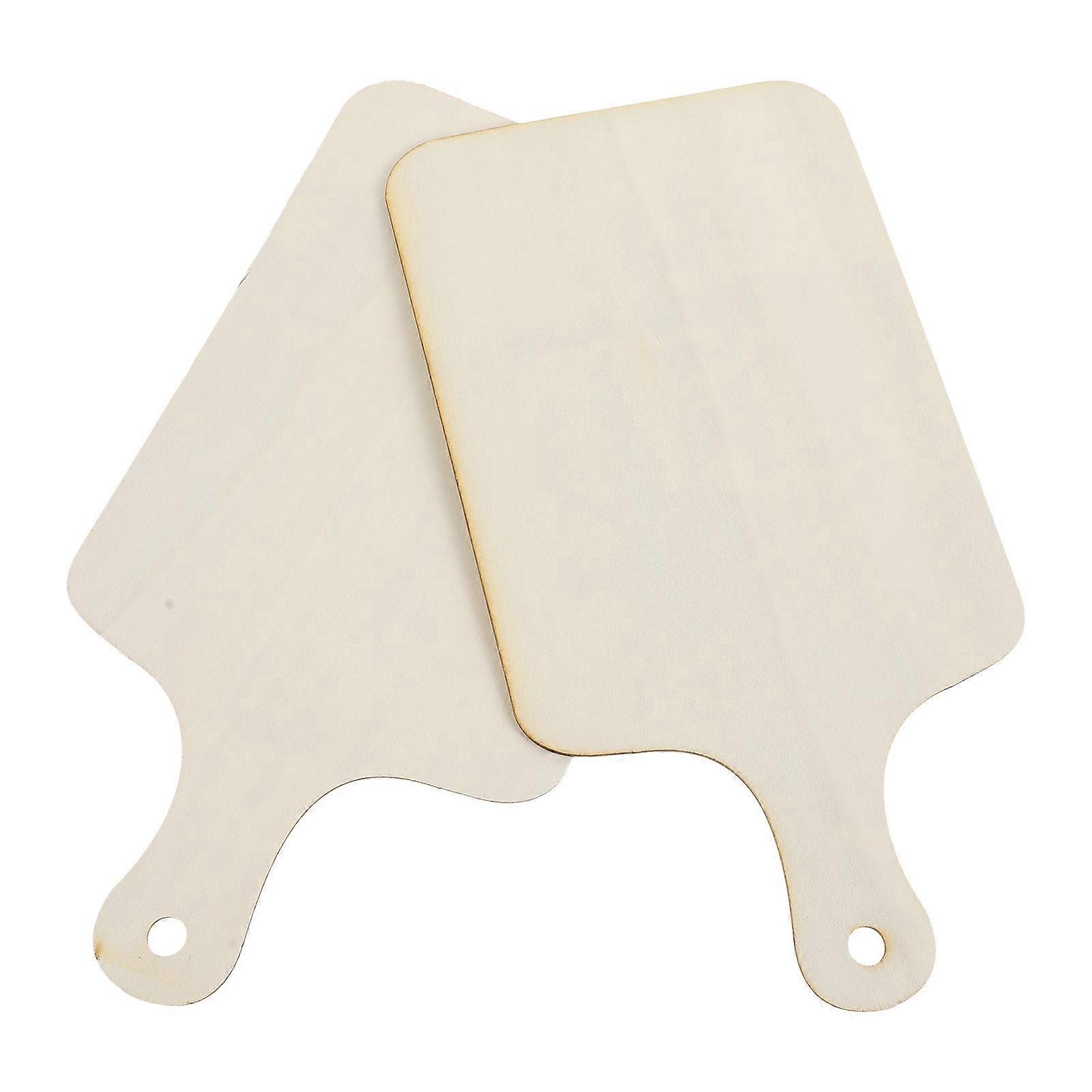 Wooden Mini Cutting Board Breadboard for Holding Use 2Pcs Pieces