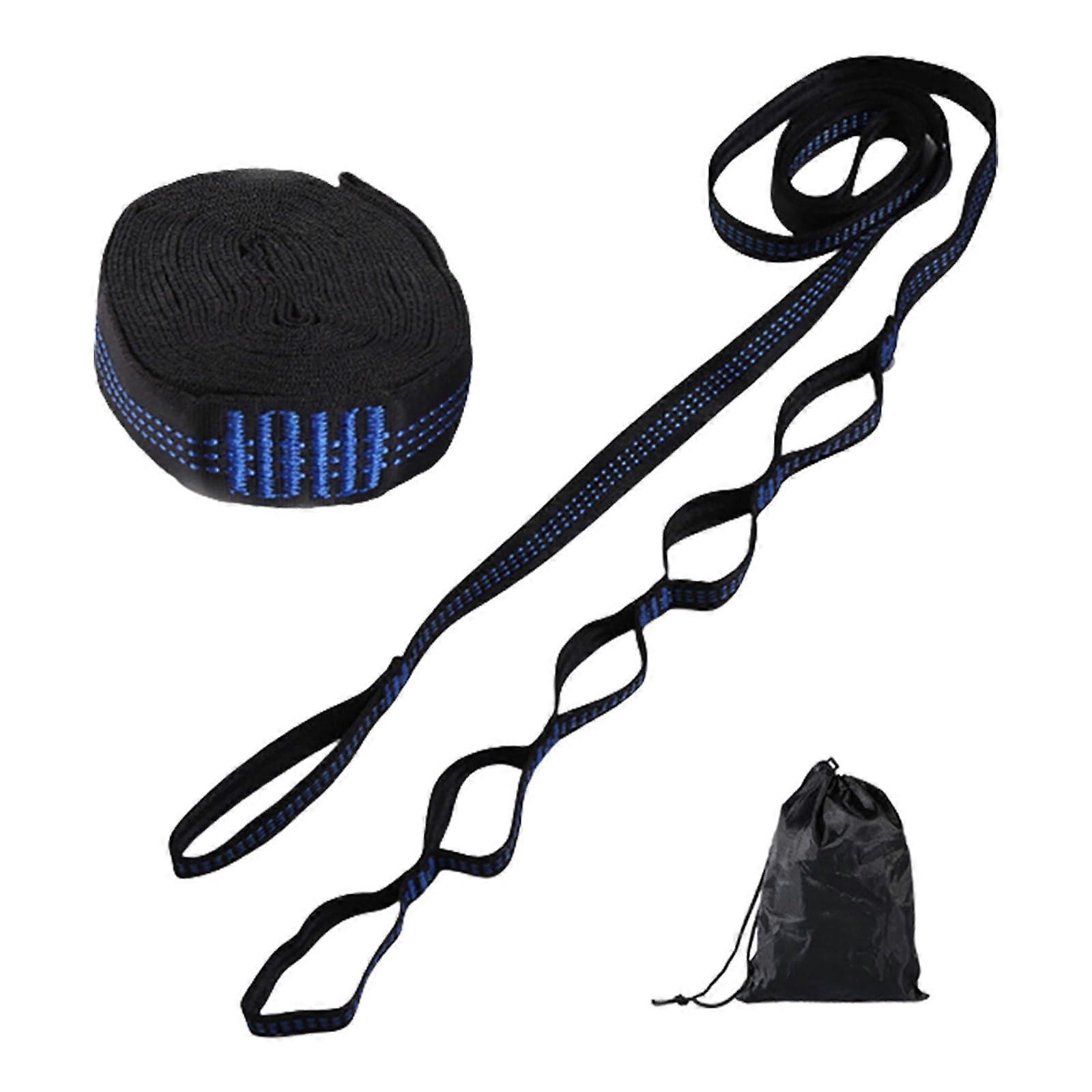 2Pcs Heavy Duty Hammock Tree Straps with Quick Attachment for Camping Hiking and Backpacking