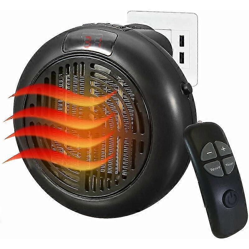 Remote controlled auxiliary heater 600W